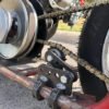 chain tensioner clamp on chain tensioner