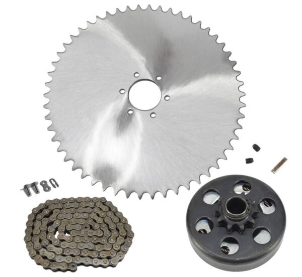 kit__74530_1__23514 Mini Bike 6 Hole 420 Sprocket, 5' Chain & Clutch