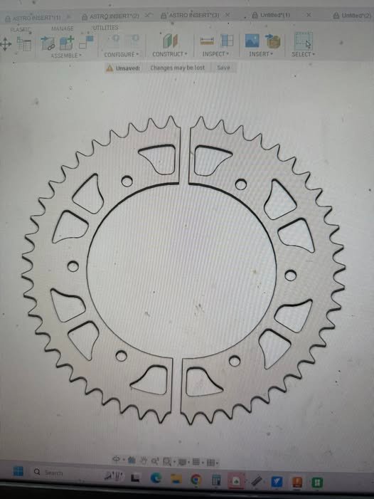 52 Tooth #35 Astro Sprocket | Heavy-Duty Mini Bike & Go-Kart Sprocket