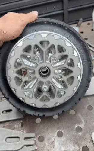 6 Inch Astro Rim with 80/65-6 Tire for Mini Bike and Go-Kart
